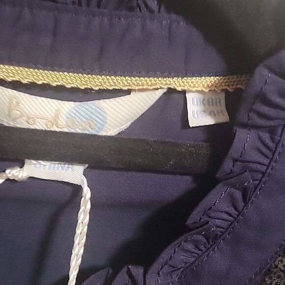 Boden Virginie Sequin Button Down Shirt - NWOT - Picture 5 of 10